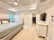 Spacious main bedroom with ensuite access and walk-in closet at 702 Emeril Dr, Avondale Estates, GA 30002