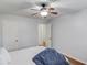 Bedroom featuring a ceiling fan and white trim and doors at 1728 Hudson Rd, Decatur, GA 30033