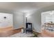 Cozy living room with hardwood floors and a comfortable seating area at 1728 Hudson Rd, Decatur, GA 30033