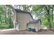 Exterior angle of house with a cozy backyard at 829 Longfellow Ct, Stone Mountain, GA 30088