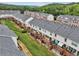 Backyard decks offering great views and relaxation in this beautiful community featuring multiple patios at 3846 Chattahoochee Summit Se Dr # 31, Atlanta, GA 30339
