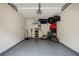 Clean, organized garage with epoxy flooring and ample storage space at 3846 Chattahoochee Summit Se Dr # 31, Atlanta, GA 30339