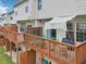 Private patio features a cozy dining area and shaded canopy for outdoor comfort and enjoyment at 3846 Chattahoochee Summit Se Dr # 31, Atlanta, GA 30339