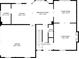Detailed floorplan showcasing layout of the home, including kitchen, dining, and living spaces at 470 Brackin Trce, Grayson, GA 30017