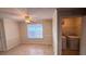 Cozy breakfast nook with a ceiling fan conveniently located near the laundry room at 4005 Brushymill Ct, Loganville, GA 30052