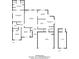 Comprehensive floorplan illustrating room layouts and measurements of the house at 4005 Brushymill Ct, Loganville, GA 30052