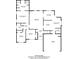 Detailed floorplan showcasing the layout of the home's rooms and dimensions at 4005 Brushymill Ct, Loganville, GA 30052