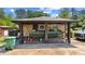 This carport features a brick structure, providing covered parking and storage space for a boat at 2365 Fontaine Cir, Decatur, GA 30032