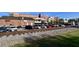 Street view of the building with parking, landscape, and train tracks nearby at 441 Mountain View Ln, Woodstock, GA 30188