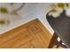 Detailed view of the hardwood flooring in a room at 120 Warren Ne St, Atlanta, GA 30317