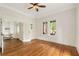 Living room featuring hardwood floors, lots of windows offering natural light and an entry way at 120 Warren Ne St, Atlanta, GA 30317