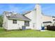 The backyard features a well manicured lawn, privacy fence and mature landscaping at 2722 South Hills, Riverdale, GA 30296