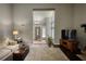 Inviting living room featuring neutral decor and a view of the entryway at 2926 Swarthmore Dr, Lawrenceville, GA 30044