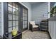 Relaxing balcony space with a chair, perfect for enjoying outdoor living at 508 Vinings Forest Se Ct, Smyrna, GA 30080