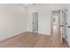 Bedroom with modern floors and ensuite bathroom at 11350 Bennett Ln, Johns Creek, GA 30097