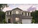 Charming two-story home with brick and siding, a two-car garage, and a well-manicured lawn at 7139 Brushwood Bend - Lot 42, Lithonia, GA 30058