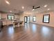 Spacious living room and modern kitchen in an open floor plan at 3076 Quantum Ln, Atlanta, GA 30341