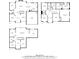 Detailed floorplan showcasing the layout and dimensions of this home's three floors at 4545 Evandale Way, Cumming, GA 30040