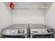 A laundry room featuring new appliances at 5525 Mayfair Crossing Dr, Lithonia, GA 30038