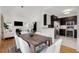 Open floor plan showcasing seamless flow between the living and dining area at 69 Randolph Ne St, Atlanta, GA 30312