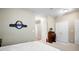 Neutral bedroom with double closets, vintage decor, and great natural lighting at 2108 Waters Edge Trl, Roswell, GA 30075