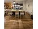 Kitchen with a large center island and stainless steel appliances at 7848 Rock Rose Ln, Fairburn, GA 30213