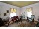Elegant living room with decorative drapes and classic furnishings at 30 Sessions Nw St, Marietta, GA 30060