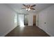 Spacious bedroom with closet and sliding door at 443 Indian Hills Dr, Dallas, GA 30157