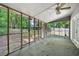 Enclosed sunroom with lots of natural light and views of the backyard at 1034 Hillsborough Nw, Kennesaw, GA 30144