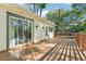 Inviting back porch with ample space for outdoor gatherings and sliding glass doors at 39 Wyman Se St, Atlanta, GA 30317