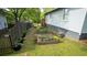Backyard featuring a fenced vegetable garden, ideal for gardening enthusiasts at 2881 Parrott Nw Ave, Atlanta, GA 30318