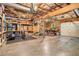 Unfinished basement provides ample storage space, workshop area, and utility access, awaiting customization at 751 Yorkshire Sw Pl, Lilburn, GA 30047