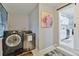 Convenient laundry room with modern washer and dryer, plus stylish decor at 1626 Oak Knoll Se Cir, Atlanta, GA 30315
