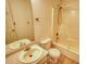 Bathroom with a combined shower and bathtub at 2068 Hampton Locust Grove Rd, Locust Grove, GA 30248