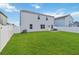 Spacious fenced backyard and patio with green grass at 340 Paulownia Cir, Mcdonough, GA 30253