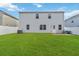 Large backyard features well maintained lawn and privacy fence at 340 Paulownia Cir, Mcdonough, GA 30253