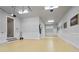 Large, pristine garage with ample space, clean white walls, and modern lighting fixtures, ready for vehicles at 2578 Middle Coray Cir, Marietta, GA 30066