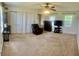 Details a spacious room, closet space, a leather armchair, and an exterior window at 750 Dalrymple Rd # G3, Atlanta, GA 30328