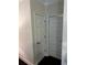Hallway with doors and wood flooring at 4858 Stratford Ln, Johns Creek, GA 30022