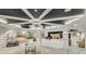 Upscale lobby with elegant decor, featuring a reception desk, seating area, and decorative lighting at 200 River Vista Dr # 540, Atlanta, GA 30339
