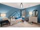 Comfortable bedroom featuring a unique bed frame and playful decorations at 290 Abbotts Crossing Cir, Conyers, GA 30094