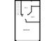 Layout featuring second story of a bedroom, bathroom, and walk-in closet at 1261 Caroline Street Ne # 206, Atlanta, GA 30307