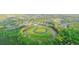 Lush green fields and trees surrounding a home community at 235 Laurel Vista Dr, Canton, GA 30114