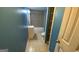 Bathroom with tub, vanity, and tile floor at 2391 Randall Ave, Lithonia, GA 30058