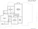 Second level floor plan featuring bedrooms, bathrooms, and an open two-story foyer at 295 River Laurel Way, Woodstock, GA 30188