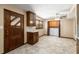 Kitchen featuring laundry and an exterior door at 4444 Bending River Sw Trl, Lilburn, GA 30047