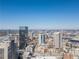 Expansive aerial view of the city skyline featuring modern architecture and breathtaking panoramic scenery at 20 Marietta Nw St # 15D, Atlanta, GA 30303