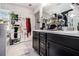 Modern bathroom with double vanity sinks, and elegant countertops at 2404 Fitts Dr, Conyers, GA 30094