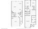 Detailed floorplan showcasing the layout of the home including living spaces, bedrooms, and bathrooms at 2404 Fitts Dr, Conyers, GA 30094