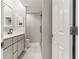 This bathroom features a stylish vanity, a modern shower, and contemporary fixtures at 1130 Piedmont Ne Ave # 410, Atlanta, GA 30309